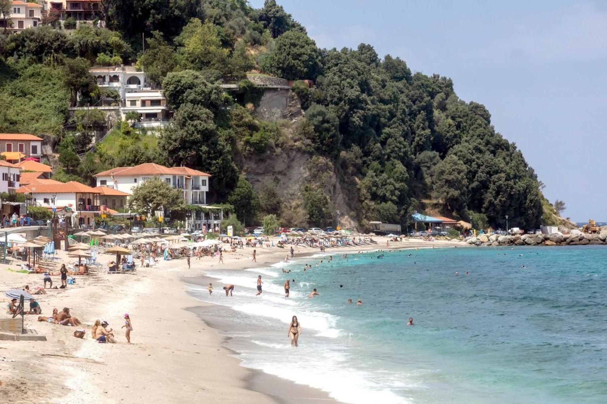 Villa Zina Agios Dimitrios Áyios Dhimítrios Exteriör bild